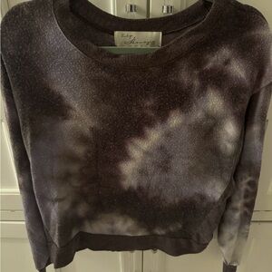 Brown/multicolored Vintage Havana sweater, size small